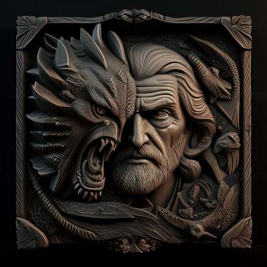 3D model The Witcher Versus game (STL)